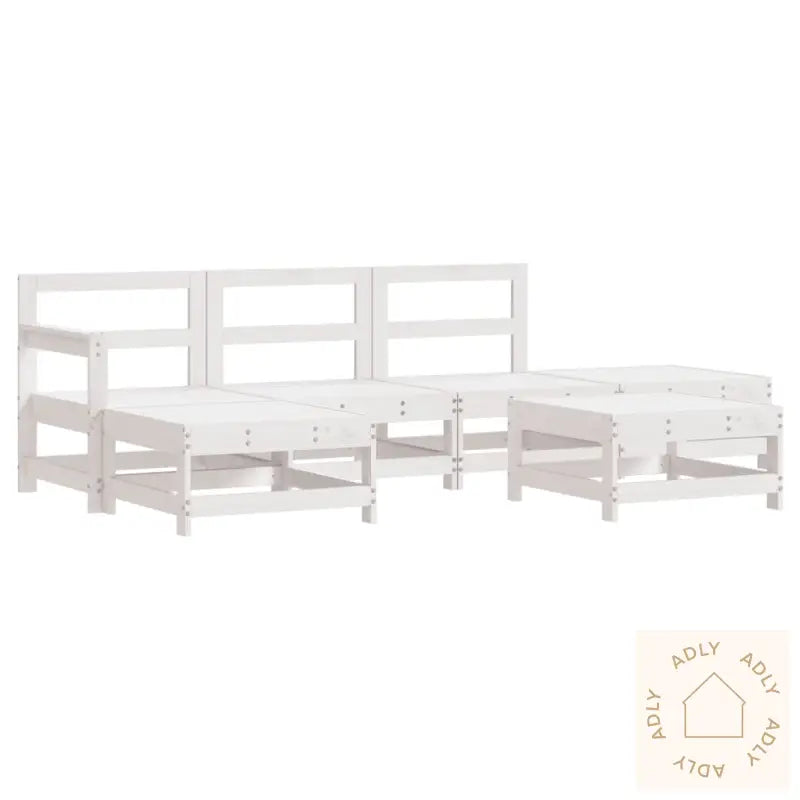 Hagesofagruppe 6 Deler Hvit Heltre Furu