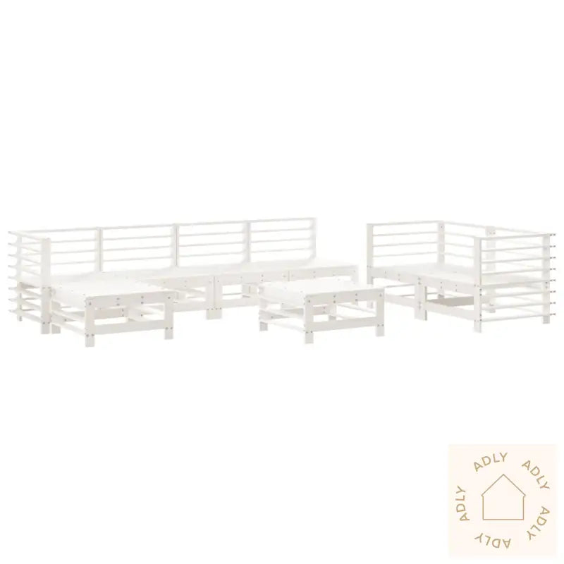 Hagesofagruppe 8 Deler Hvit Heltre Furu