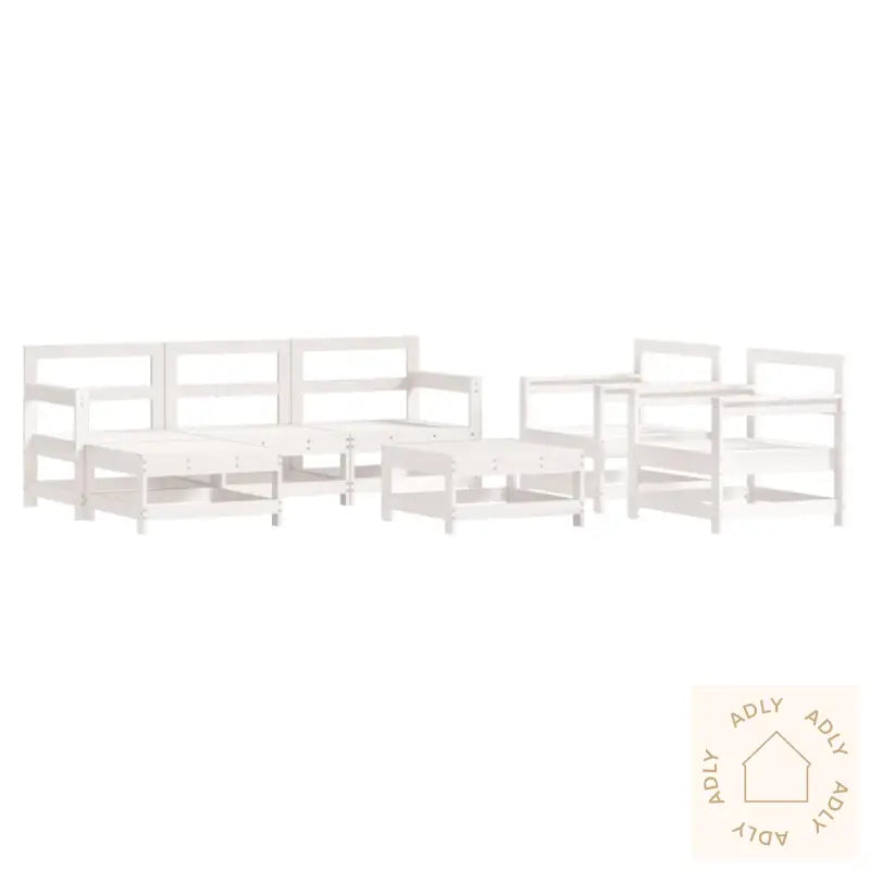 Hagesofagruppe 7 Deler Hvit Heltre Furu