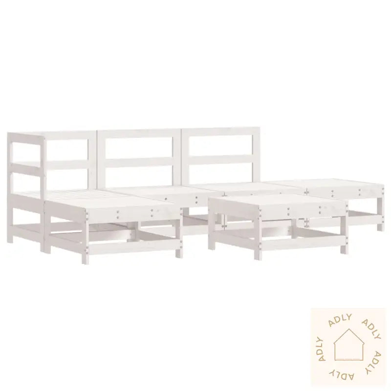 Hagesofagruppe 6 Deler Hvit Heltre Furu