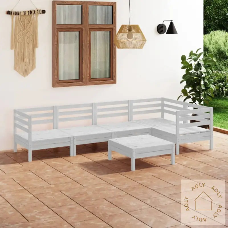 Hagesofagruppe 6 Deler Hvit Heltre Furu