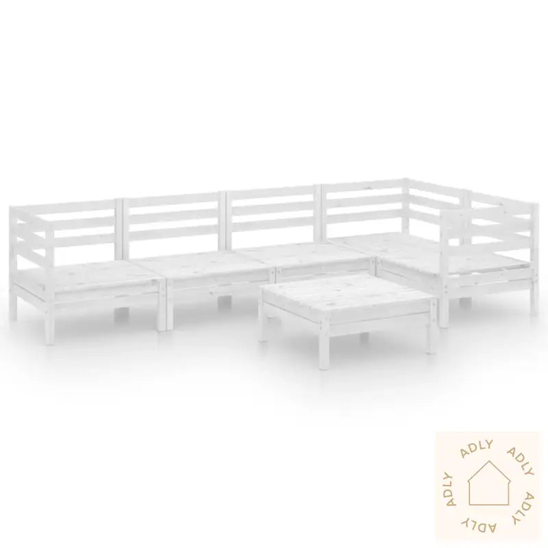 Hagesofagruppe 6 Deler Hvit Heltre Furu