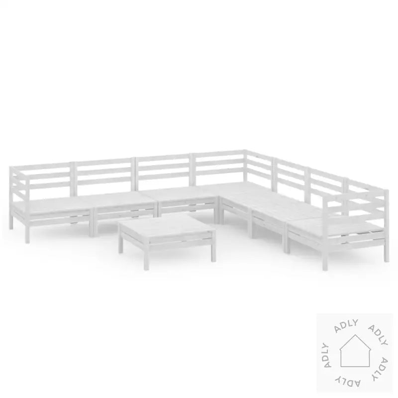 Hagesofagruppe 8 Deler Hvit Heltre Furu