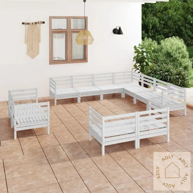 Hagesofagruppe 11 Deler Hvit Heltre Furu