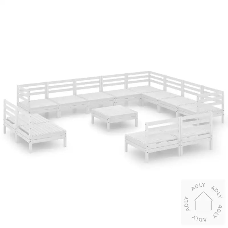 Hagesofagruppe 13 Deler Hvit Heltre Furu