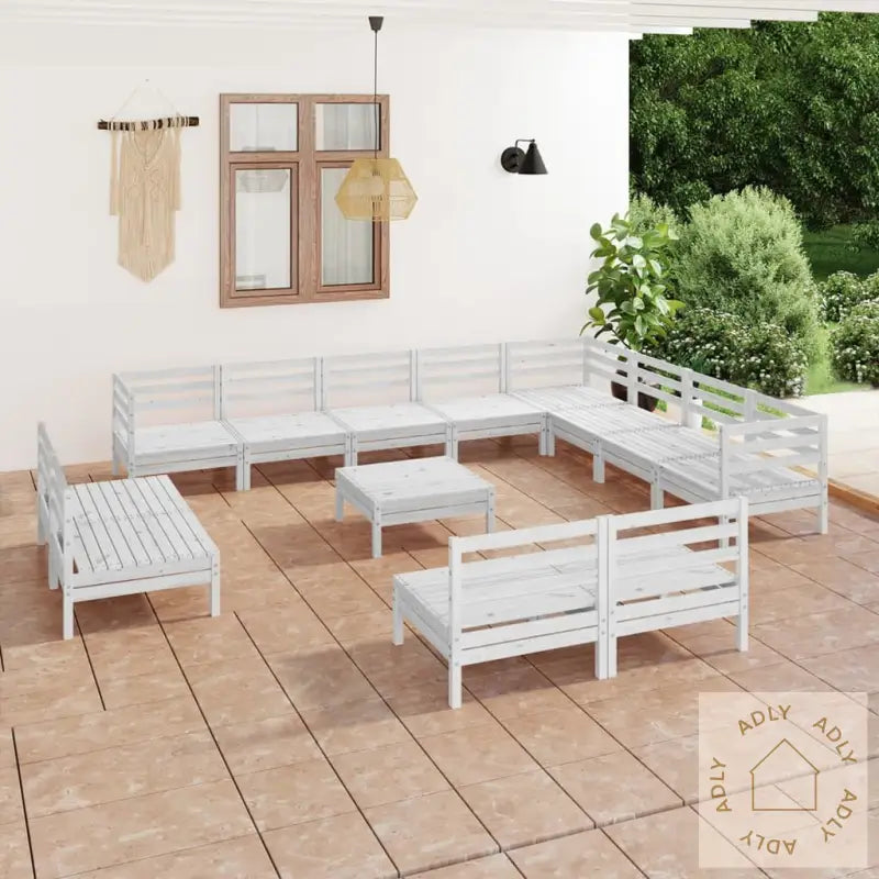 Hagesofagruppe 13 Deler Hvit Heltre Furu