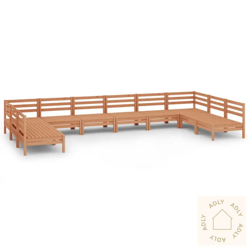 Hagesofagruppe 10 Deler Honningbrun Heltre Furu