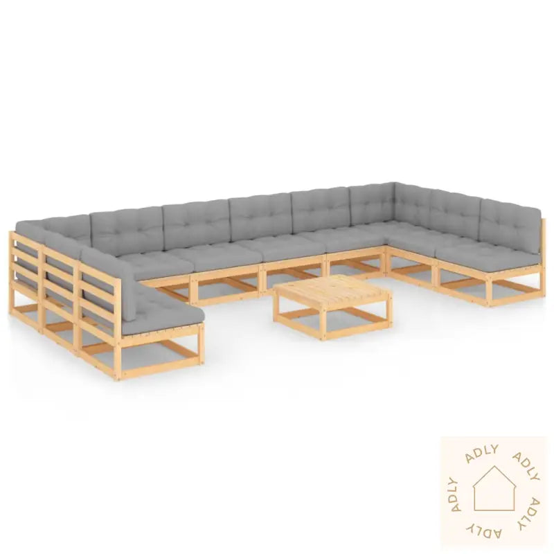 Hagesofagruppe Med Puter 11 Deler Heltre Furu