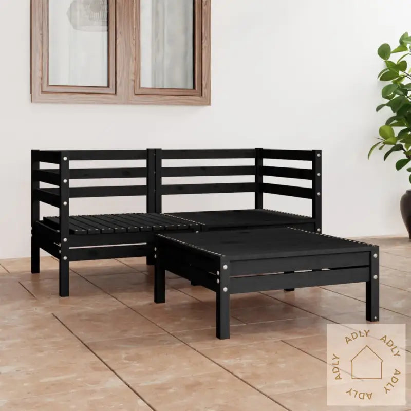 Hagesofagruppe 3 Deler Svart Heltre Furu