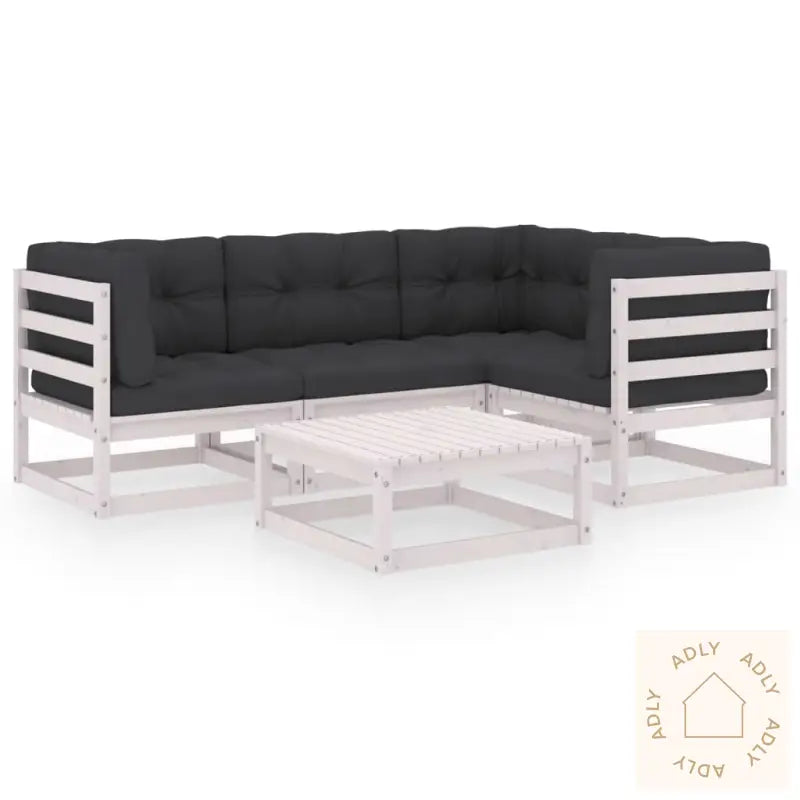 Hagesofagruppe Med Puter 5 Deler Heltre Furu