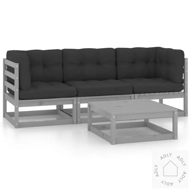Hagesofagruppe Med Puter 4 Deler Heltre Furu