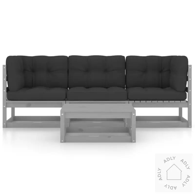 Hagesofagruppe Med Puter 4 Deler Heltre Furu