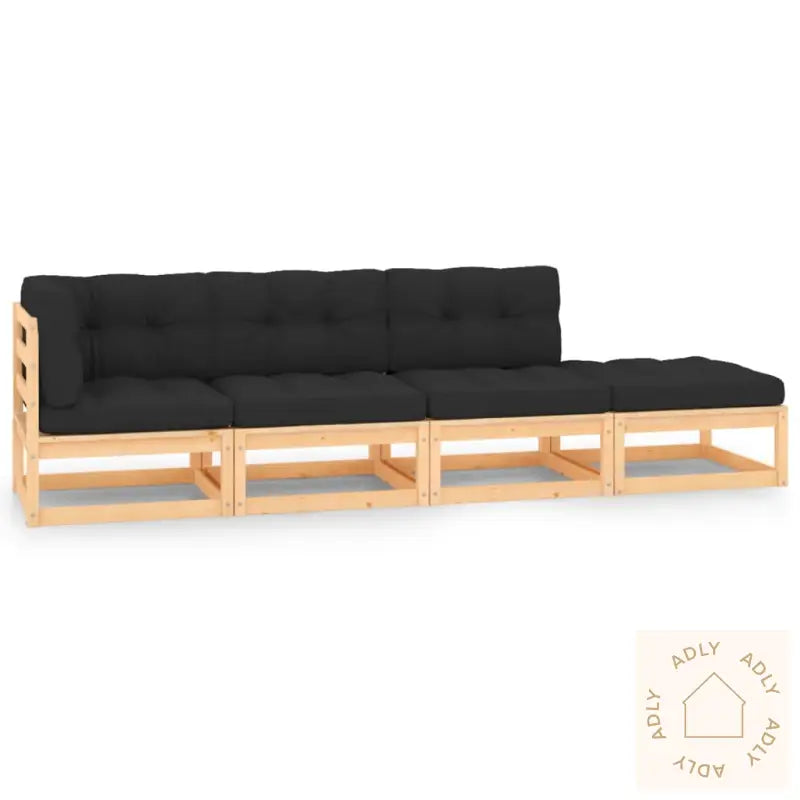 Hagesofagruppe Med Puter 4 Deler Heltre Furu