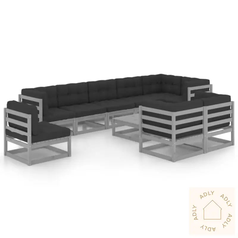 Hagesofagruppe Med Puter 10 Deler Heltre Furu
