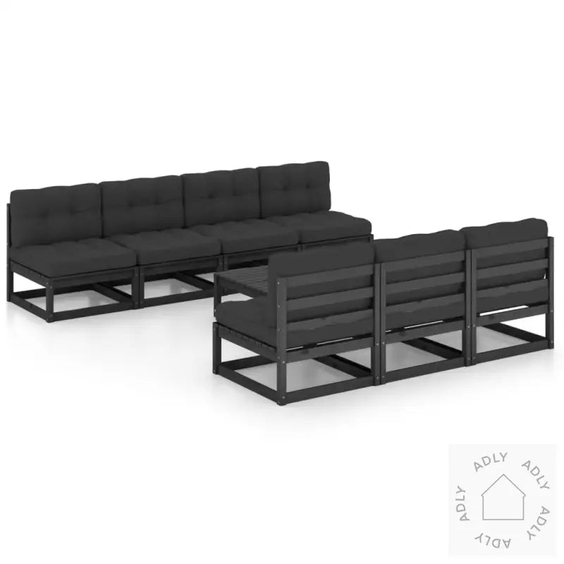 Hagesofagruppe Med Puter 8 Deler Heltre Furu