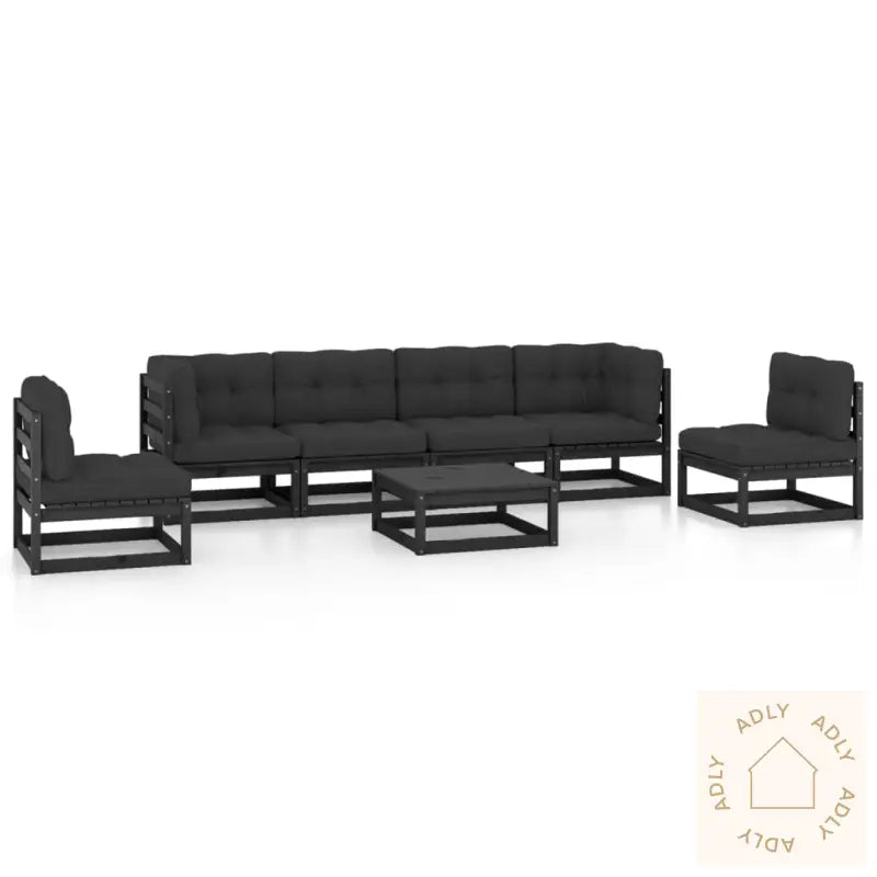 Hagesofagruppe Med Puter 7 Deler Heltre Furu