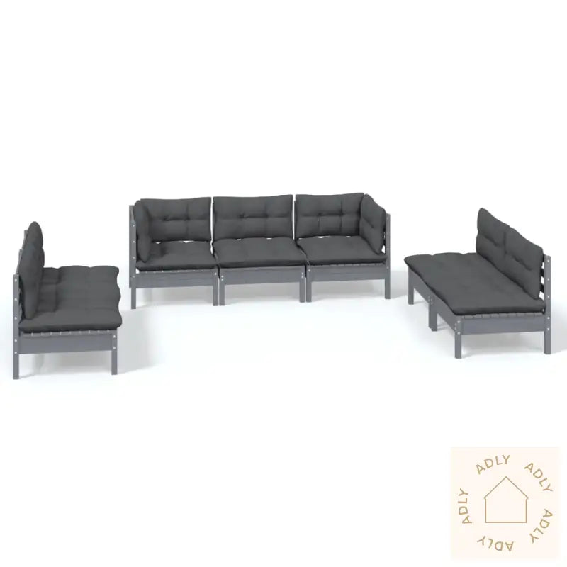 Hagesofagruppe Med Puter 7 Deler Heltre Furu