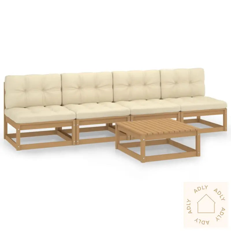 Hagesofagruppe Med Puter 5 Deler Heltre Furu