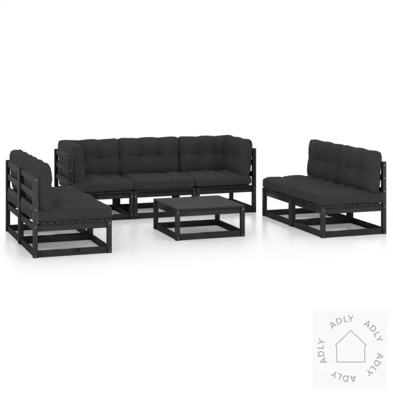 Hagesofagruppe Med Puter 8 Deler Heltre Furu