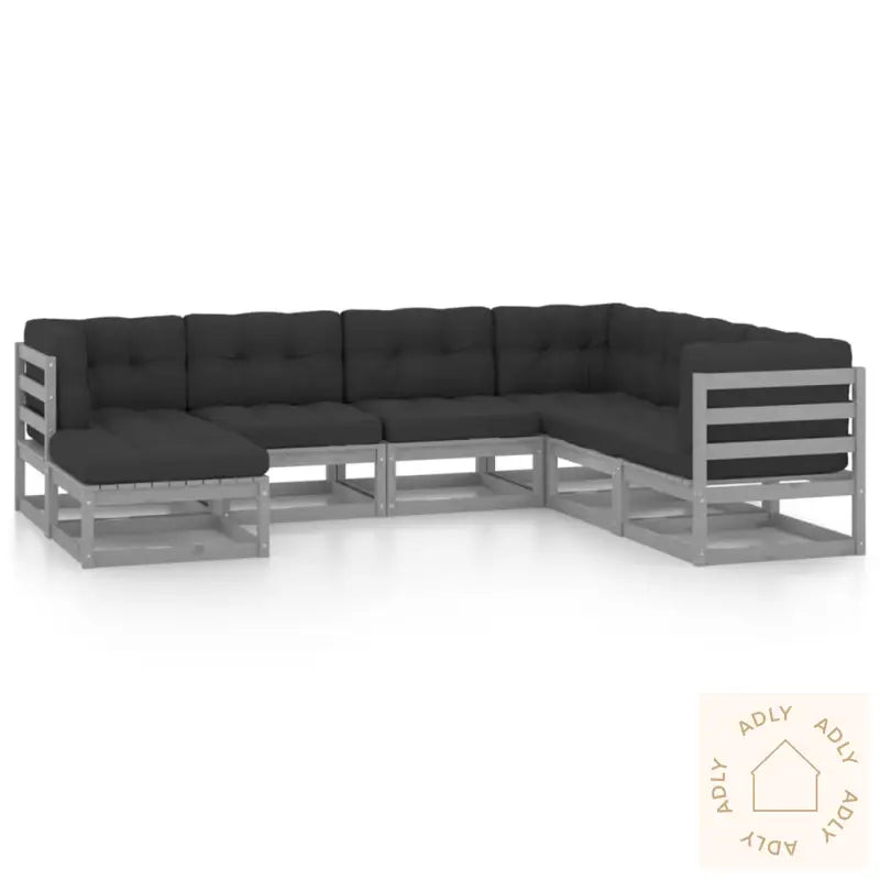 Hagesofagruppe Med Puter 7 Deler Heltre Furu