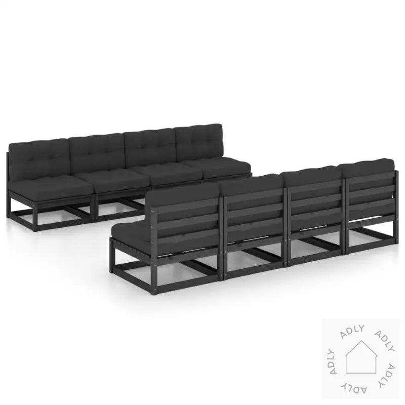 Hagesofagruppe Med Puter 9 Deler Heltre Furu