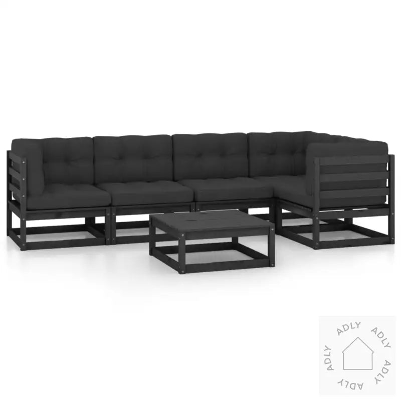 Hagesofagruppe Med Puter 6 Deler Heltre Furu