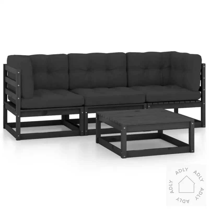 Hagesofagruppe Med Puter 4 Deler Heltre Furu