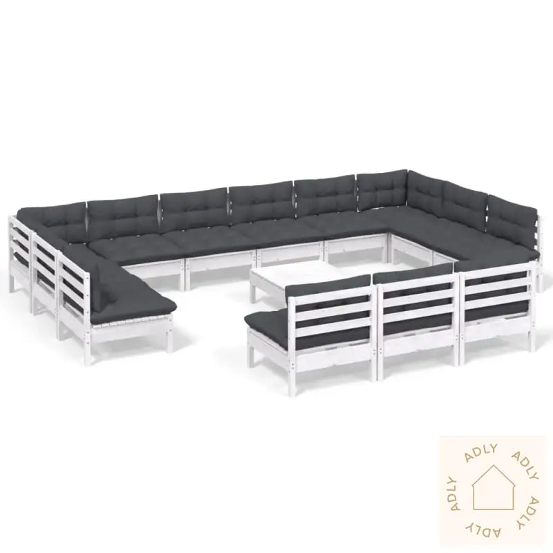 Hagesofagruppe Med Puter 14 Deler Heltre Furu