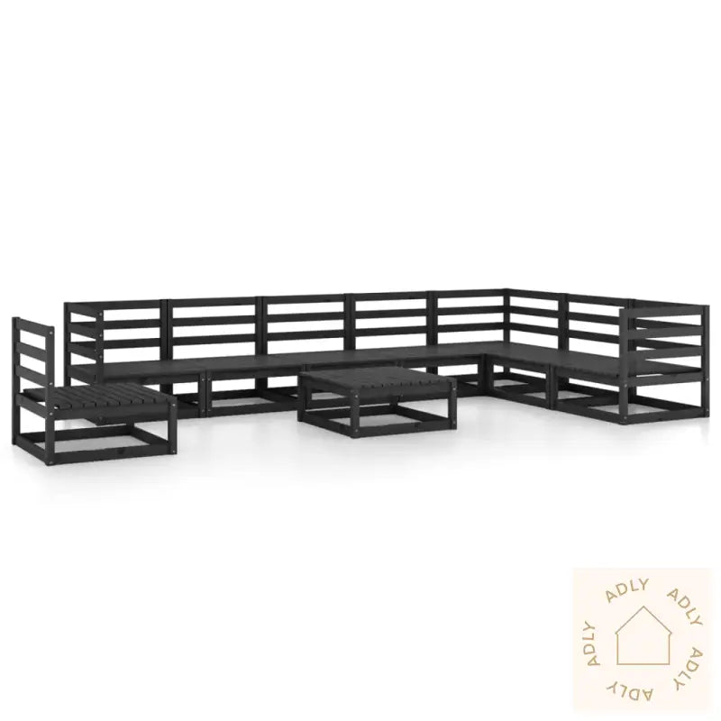 Hagesofagruppe 9 Deler Svart Heltre Furu