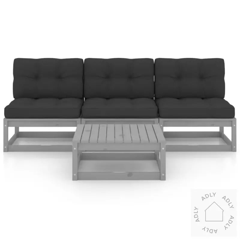 Hagesofagruppe Med Puter 4 Deler Heltre Furu