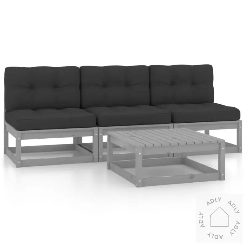 Hagesofagruppe Med Puter 4 Deler Heltre Furu