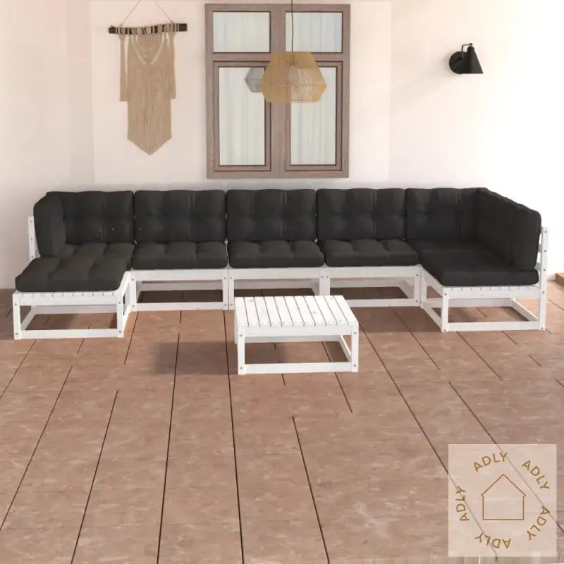 Hagesofagruppe Med Puter 8 Deler Heltre Furu