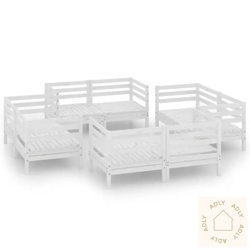 Hagesofagruppe 8 Deler Hvit Heltre Furu