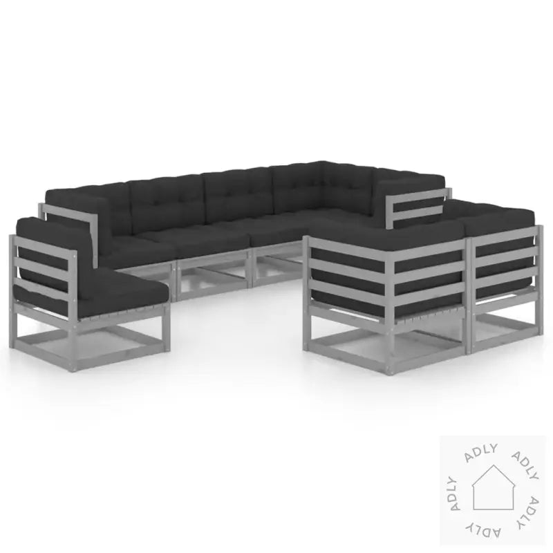 Hagesofagruppe Med Puter 8 Deler Heltre Furu
