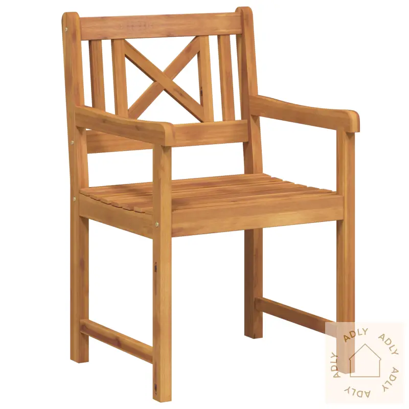 Hagemøbler 8 Stk 56X55.5X90 Cm Massivt Tre Akasietre