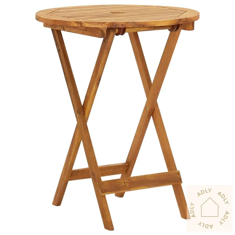 Sammenleggbart Bistrosett 3 Deler Heltre Akasie