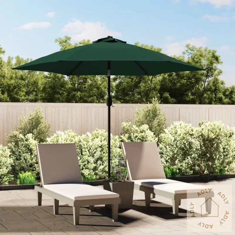 Grønn Paraply 3M Stål Pol