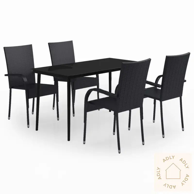 Hagespisegruppe 5 Deler Svart