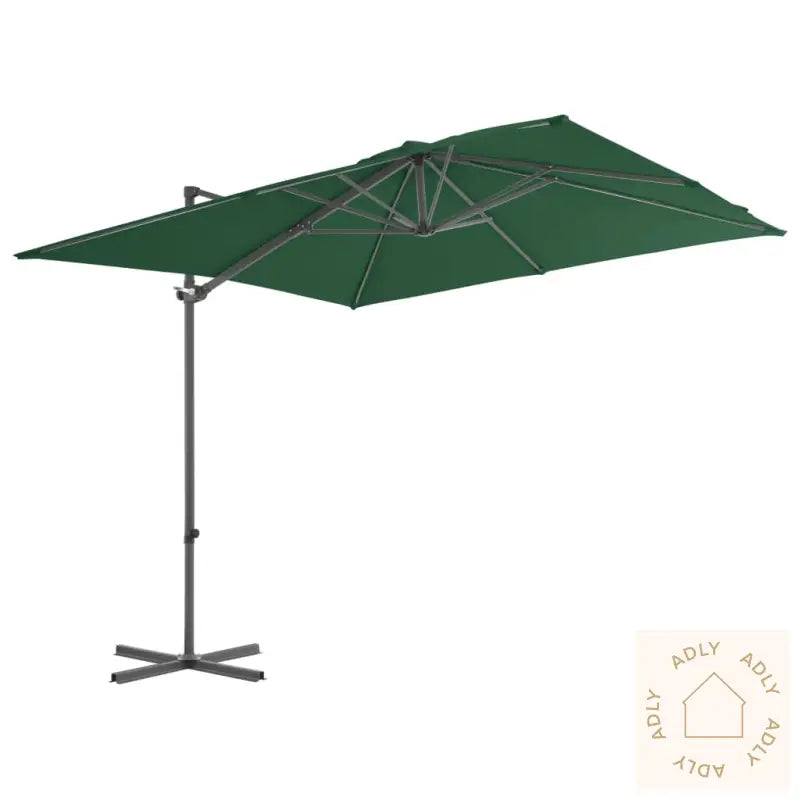 Hageparasoll Med Bærbar Fot Grønn