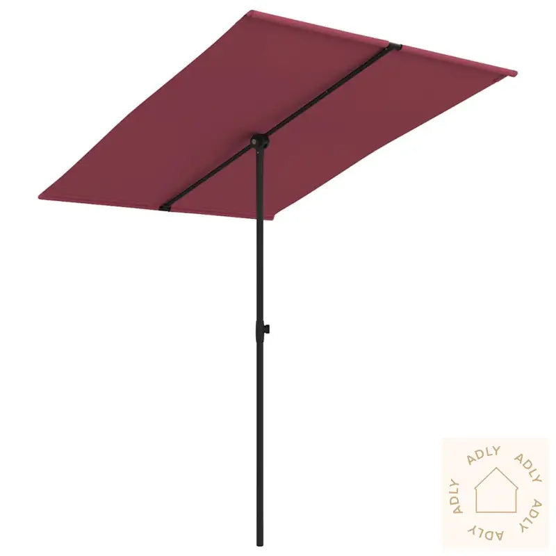 Hageparasoll Med Aluminiumsstang 2X1,5 M Vinrød