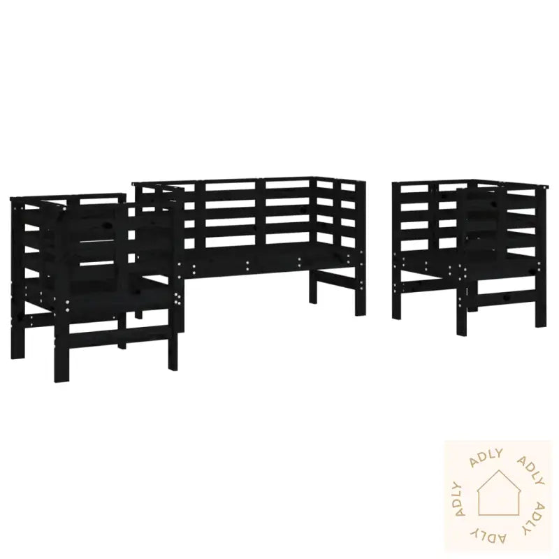Hagesofagruppe 3 Deler Svart Heltre Furu