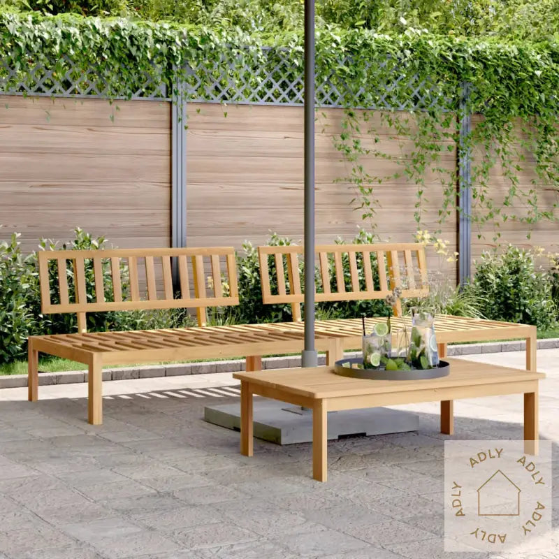 Hagesofa Paller 2 Stk Heltre Akasie