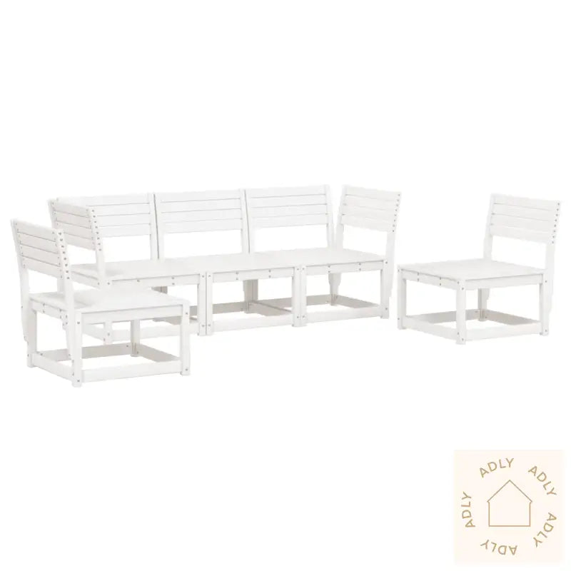Hagesofagruppe 5 Deler Hvit Heltre Furu