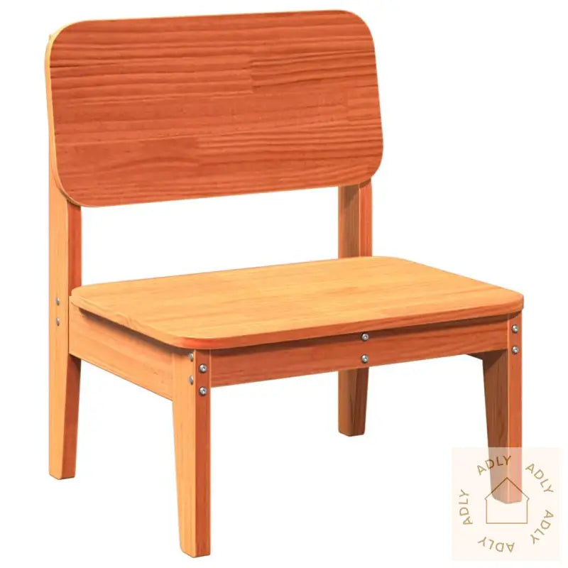 Hagestol Voksbrun 60X52,5X72 Cm Heltre Furu