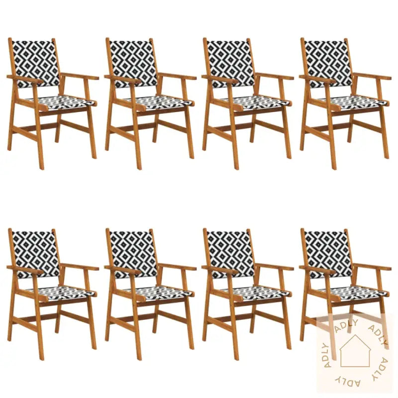 Hagestoler 8 Stk Heltre Akasie