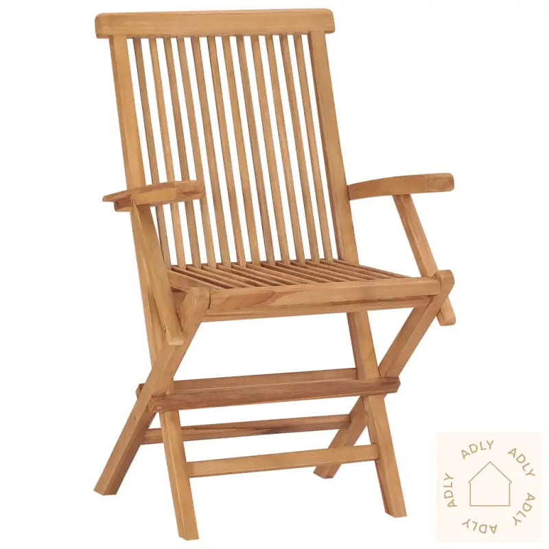 Klappstoler 2 Stk Heltre Teak