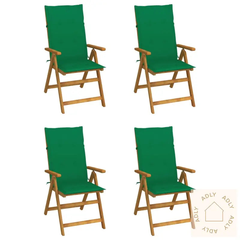 Hagelenestoler 4 Stk Med Puter Heltre Akasie
