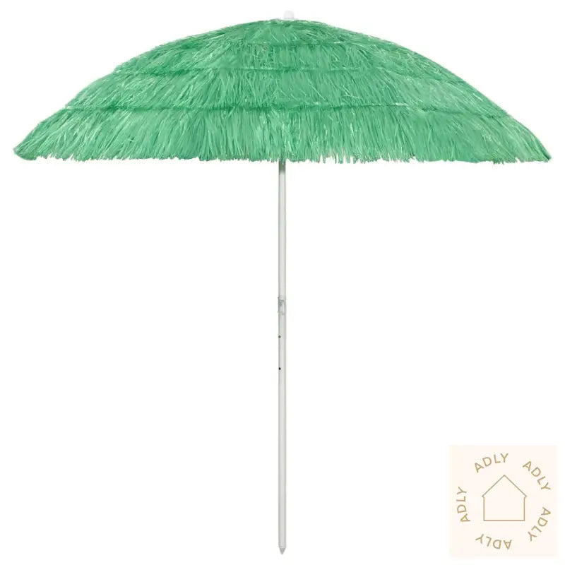 Strandparasoll Hawaii Grønn 240 Cm