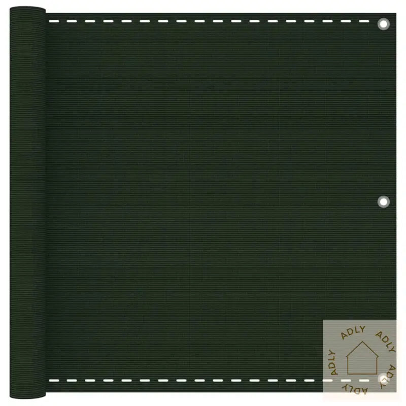 Balkongskjerm Mørkegrønn 90X300 Cm Hdpe