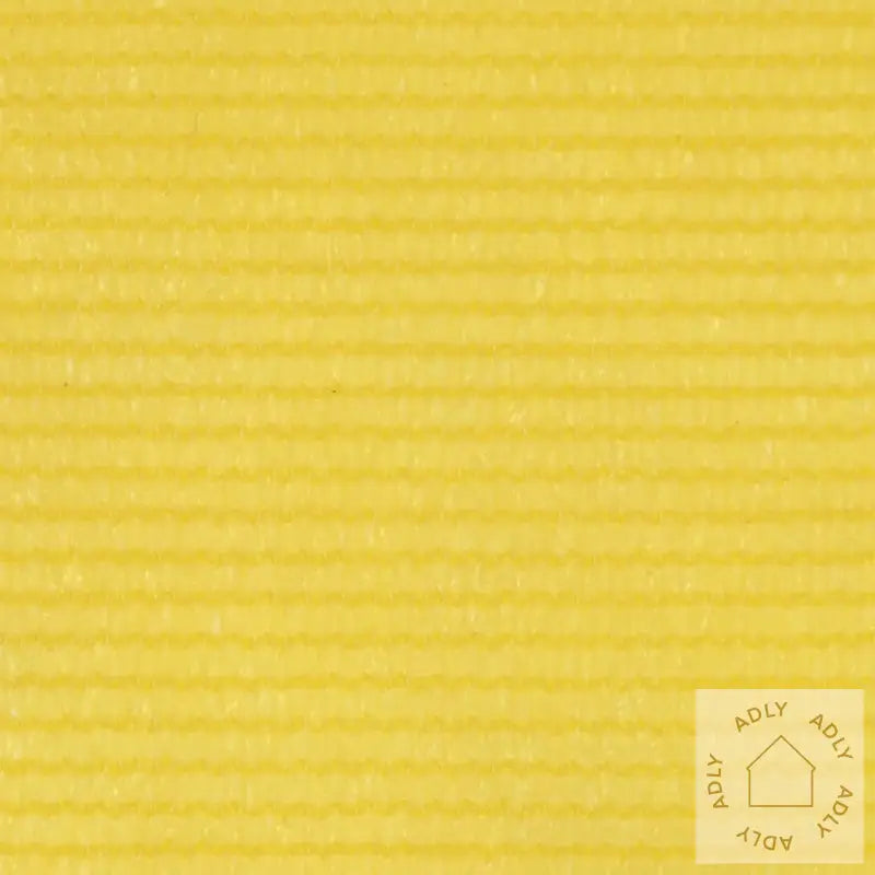 Balkongskjerm Gul 120X600 Cm Hdpe
